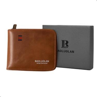 Imagem de Carteira Masculina Estilo Moderno Prática Para o Seu Dia a Dia Viagens