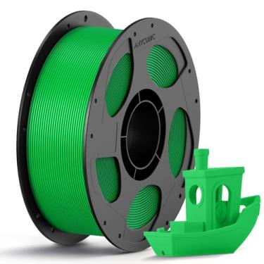 Imagem de ANYCUBIC Filamento de impressora pla 3d, filamento pla de impressão 3d rfid precisão dimensional de 1,75 mm +/- 0,02 mm, carretel de 1 kg (2,2 lbs), verde clássico
