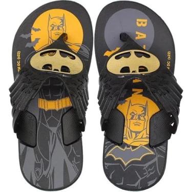 Imagem de Chinelo Grendene Kids Super Heróis C/Batcaverna