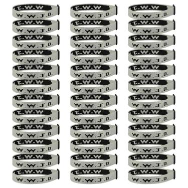 Imagem de Pmormyy Pacote de pulseiras WWJD 36 peças para mulheres e homens, pulseiras de Jesus Cristão Presentes a granel, W.W.J.D Pulseiras ajustáveis What Would Jesus Do Bracelet, Fibra de poliéster, Sem