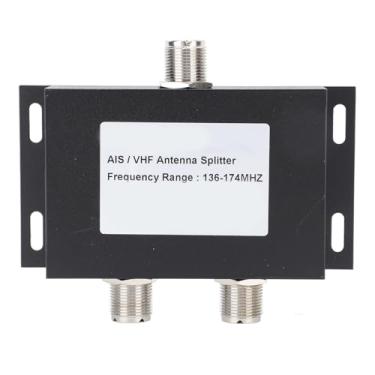 Imagem de ZJchao VHF AIS Antena Divisor de Divisor de 2 Way 136-174MHz Splitter de Potência 100W para de Navios Marinhos Com Liga de Alumínio à Prova D'água