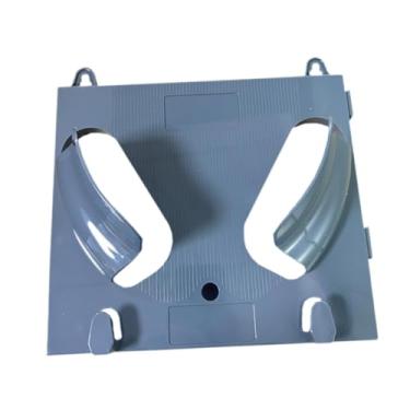 Imagem de FytStycale Organizador de Suporte para Capacete Montado, Prateleira Suspensa Resistente para Capacetes de Segurança, Suporte para Chapéu E Capacete para Sala de, Cinza, Tamanho real