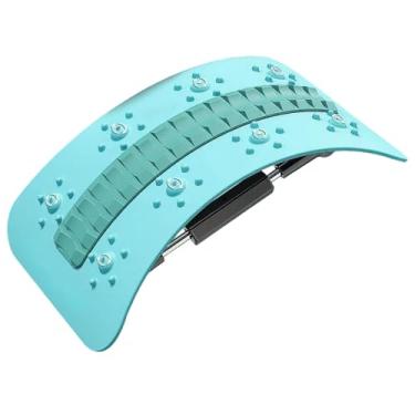 Imagem de Rrlihjgu Dispositivo para Estalar as Costas - Suporte Lombar Ajustável com Massagem Magnética,Equipamento de Estiramento Dorsal para Dormitório Viagem Sala Quarto Escritório Doméstico