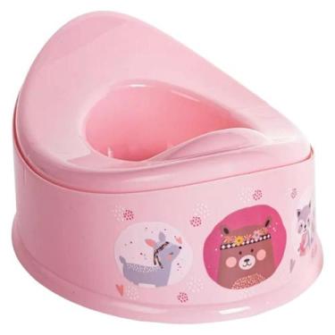 Imagem de Troninho Infantil Penico Criança Bebe Pinico Menina - Bichin - Plasuti