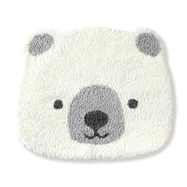 Imagem de Molesun Tapete de banho de animal fofo para banheiro, tapete de chuveiro macio de microfibra de pelúcia engraçado tapete de banho absorvente de água tapetes grossos e felpudos, tapete de banheiro para