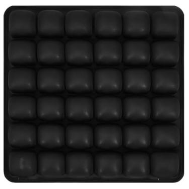 Imagem de Almofadas de assento aéreo 3D confortáveis, cóccix, costas, alívio da dor ciática, com capa antiderrapante, almofada inflável de viagem, assentos de avião para carro, cadeira de escritório, cadeira de