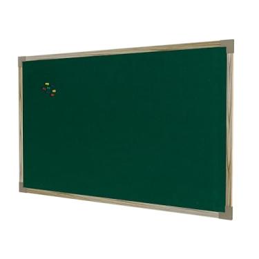 Imagem de Quadro de Aviso Feltro Moldura Mdf Soft Prime Carvalho STALO, 200x120