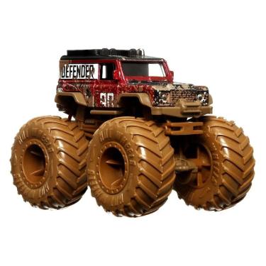 Imagem de Carrinho Die Cast Hot Wheels Monster Trucks Land Rover  Lama - Mattel