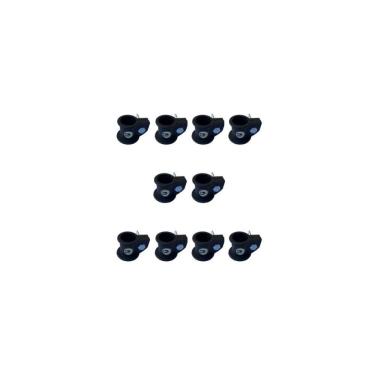 Imagem de 10 Presilha Injetada 30mm Barra Pump Academia Musculacao Trava Pesos Bloqueador JFIT