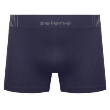 Imagem de Cueca Boxer Infantil Micromodal Selene, G, Chumbo