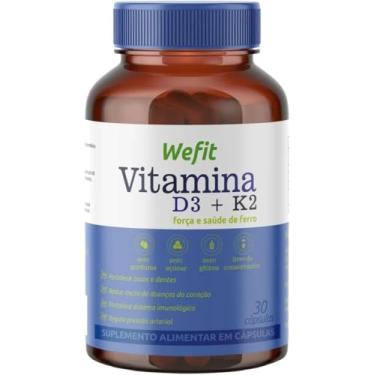 Imagem de Vitamina D3 + K2 Pote Com 30 Cápsulas WeFit