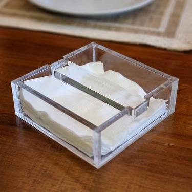 Imagem de Porta Guardanapos Liv Em Acrílico Cristal