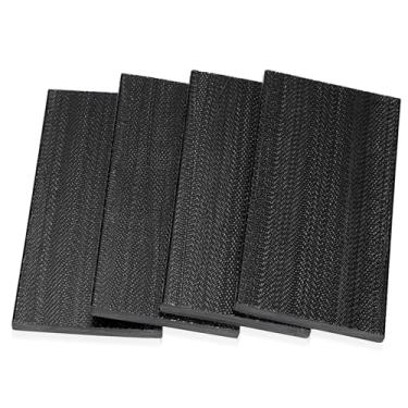 Imagem de OwnMy Pacote com 4 peças de reposição de placas de mola de fibra de vidro, kit universal de reparo de cadeira de pátio para cadeiras giratórias ao ar livre, móveis de gramado de jardim, 12,7 cm C x