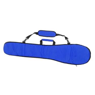 Imagem de Dynwave Bolsa de remo para caiaque com alça de ombro e alça de transporte, protetora, suporte, estojo para remos de canoa e barco, bolsa de transporte para, Azul
