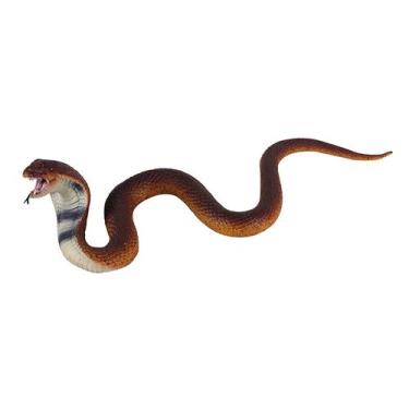 Imagem de Boneco de serpente de borracha de brinquedo de cobras falsas realistas