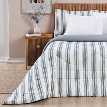 Imagem de Kit Roupa Cama Edredom Super King Scarlett 100% Algodao