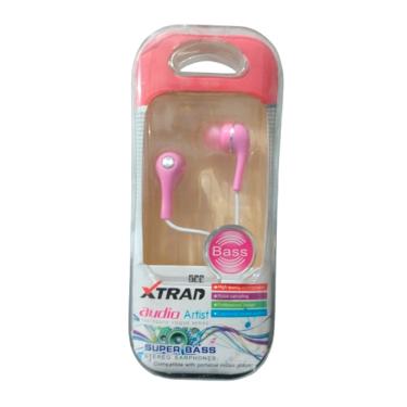 Imagem de Fone de Ouvido rosa P2 3.5mm Cabo 1.1m  522 Xtrad