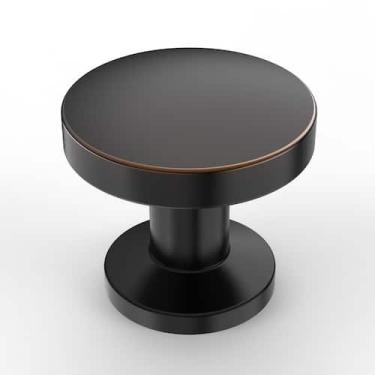 Imagem de Botões de gabinete Asidrama, bronze polido a óleo, 30 mm, zinco, pacot