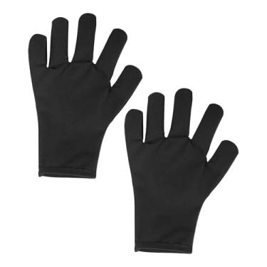 Imagem de Baoblaze Luvas de sauna, luvas de suor para treino, acessório Banya, tela sensível ao toque antiderrapante para spa, saunas tradicionais finlandesas e russas, Azul