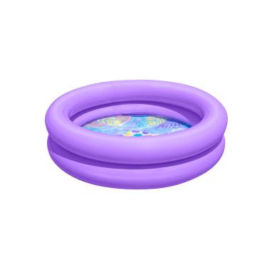 Imagem de Piscina Inflável Kiddie 2 Anéis 21L 61cm x 15cm Duas Cores Bestway 51061