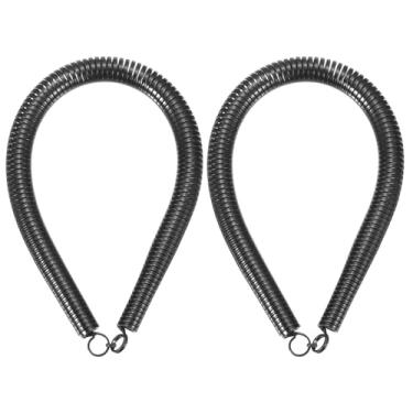 Imagem de HARFINGTON 2 peças dobrador de tubo de mola de PVC 15,7 mm OD 380 mm de comprimento tipo A mola de dobra de tubo para dispositivos de dobra de tubos em energia hidráulica doméstica, preto