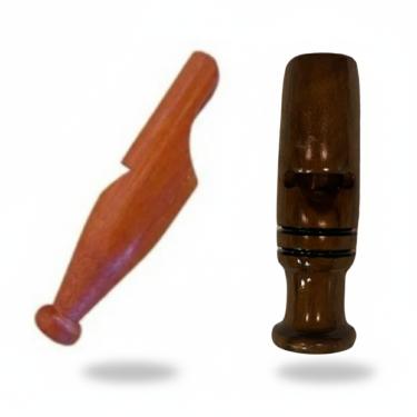 Imagem de Apito Inhambu Açu Modelo 03 + Apito Profissional Jacutinga