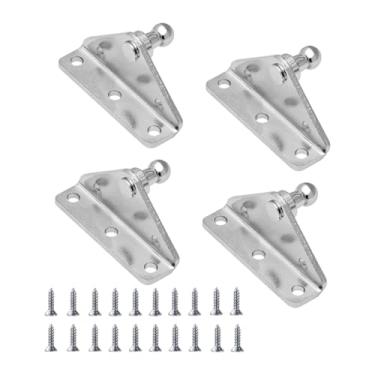 Imagem de MotiveTech Suporte de montagem profissional com 4 pinos esféricos de 10 mm e 20 parafusos para substituição de suportes portáteis e práticos para amortecedores a