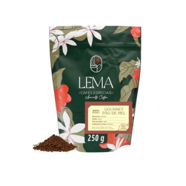 Imagem de Café Gourmet em Grãos LEMA Pão de Mel 250g – 100% Arábica, Torra Artesanal, Notas Doces e Especiarias, Cultivado nas Matas de Minas (1, 250 gramas)
