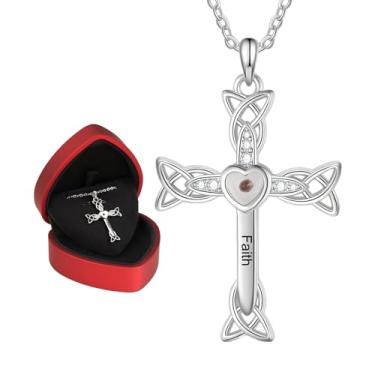 Imagem de Gaehsmide Colar de semente de mostarda para mulheres, joia de semente de mostarda religiosa, presentes cristãos para mulheres, 0.86"x1.26", Cobre, Sem Pedra Preciosa