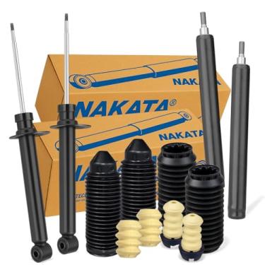 Imagem de Kit Completo Suspensão Compatível com Gol G2 G3 G4 – 4 Amortecedores + Batentes e Coifas Dianteiro e Traseiro