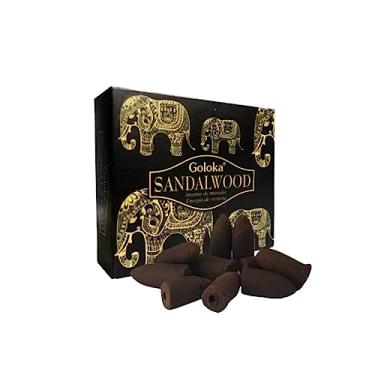 Imagem de Incenso Goloka Cone Cascata Sandawood - Unid.