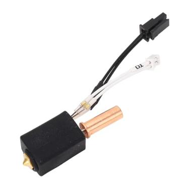 Imagem de AUNMAS Atualização Hotend Kit 24V 60W Aquecedor Cerâmico, Bico de Latão 0,4MM Bimetálico Heatbreak Hot End para Impressora 3D Kobra 2, Com Substituição de Bicos