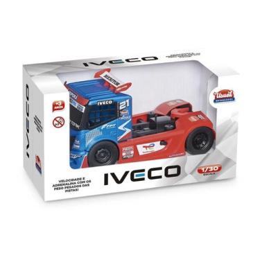 Imagem de Brinquedo Caminhão IVECO SWAY Copa Truck Oferta Brinde - USUAL BRINQUE