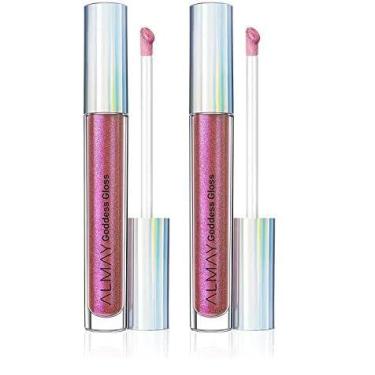 Imagem de Brilho labial Almay Holographic Glitter Finish 700 Flame 26mL x2