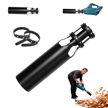 Imagem de Impulsionador de ar do soprador de folhas, acessório universal do bocal do soprador de folhas, extensão de 2 sopradores de folhas serve para bocal de 5 a 10 cm, artefato de limpeza de gramado e