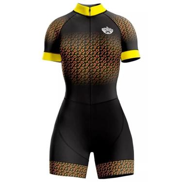 Imagem de Macaquinho RKC SPORTS  Ciclismo  Girassol   Feminino-Feminino