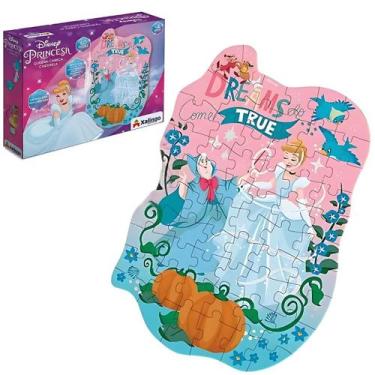 Imagem de Jogo Tabuleiro Da Memoria E Quebra Cabeça Infantil Criança Disney Prin
