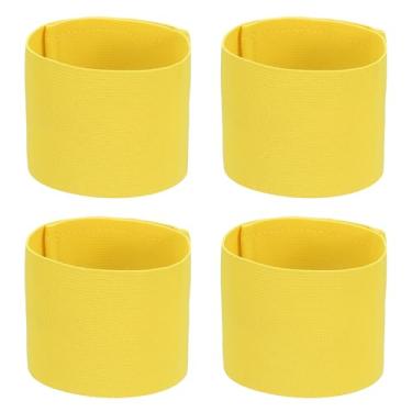 Imagem de YELARXI Braçadeira de Capitão de Futebol, Pulseiras Elásticas Ajustáveis para Jogador Líder de Equipe Crachá Antiderrapante Acessórios Esportivos - Adequado para (Adulto/Juvenil-Futebol-Basquete) 4