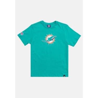 Imagem de Camiseta NFL Juvenil Miami Dolphins Logo Masculino-Masculino