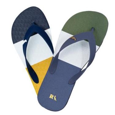 Imagem de Kit 2 Chinelo Reserva Go Trancoso Casual Borracha Confortável 750040396 Cor:;Tamanho:41-42-Masculino