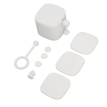 Imagem de ZJchao Interruptor Inteligente Sem Fio Empurrador App Controle Remoto Temporizador Automação de Voz para Porta da Garagem Luz Ventilador Dispositivos Casa Inteligente Plástico Abs (Branca)