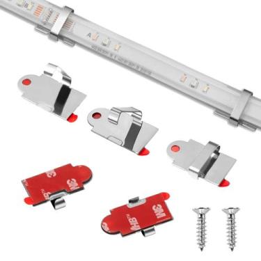Imagem de Suporte de montagem de luz de fita LED, pacote de três a quatro, 100 -