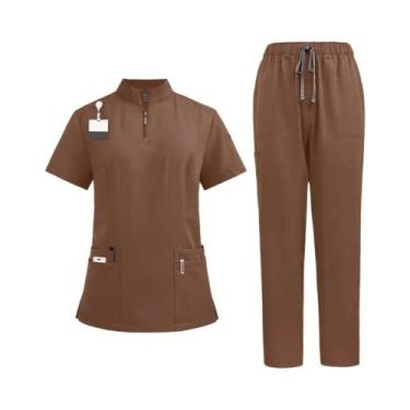 Imagem de Uniformes De Trabalho Para Enfermeiras Veterinárias Femininas, Roupas 