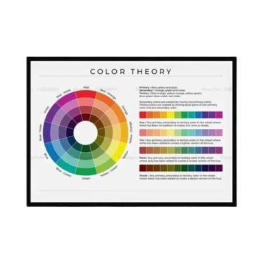 Imagem de Quadro De Arte Colorido Em Lona Para Decoração De Bar, Café E Casa - o