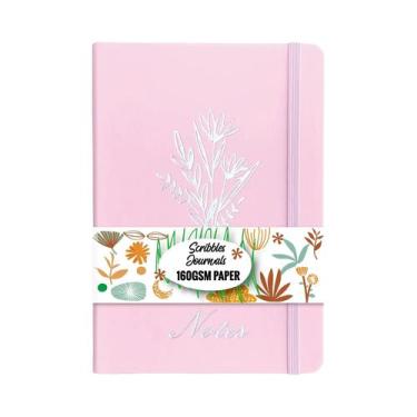 Imagem de Caderno A5 Com Grade Pontilhada, 160 Páginas, Papel Creme Grosso 160gs