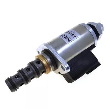 Imagem de Válvula solenoide de bomba piloto de escavadeira 4579878 457-9878 para 374D 365C usada em peças de reparo de equipamentos pesados