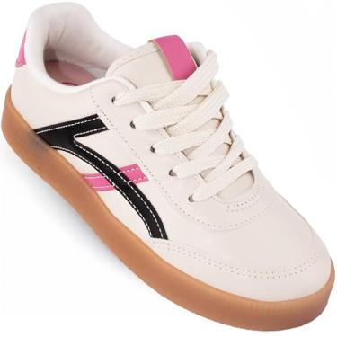 Imagem de Tênis Molekinha Infantil Menina Moda Casual Original 2582 (Off White, BR, Criança de 9 a 12 anos, Numérico, 31)