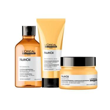 Imagem de Kit NutriOil Shampoo, Condicionador e Máscara - L'Oréal Professionnel