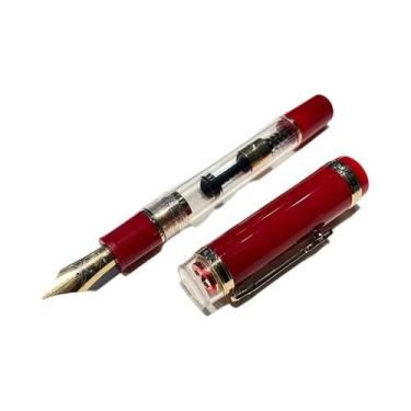 Imagem de Caneta-tinteiro De Acrílico Transparente Tamanho Grande Jinhao 1935 Co