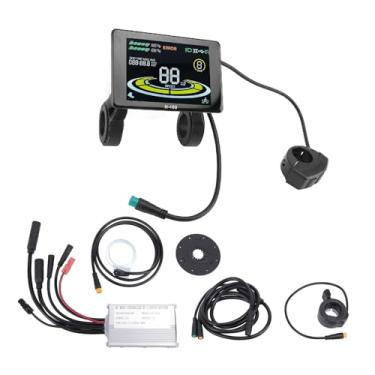 Imagem de Kit de Controlador de Velocidade do Motor de Scooter Elétrico, Controlador de Velocidade do Motor 36V 48V 15A JN15A Com Painel de Exibição Colorido H100 Sensor de Assistência do